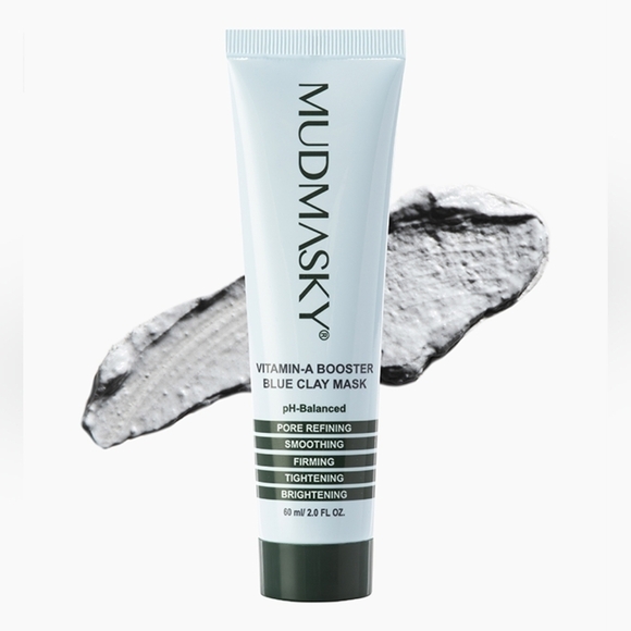 Mudmasky Vitamin A Booster Blue Clay Mask FULL SIZE - Picture 6 of 7